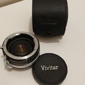 Vivitar automatic tele converter 2x-3